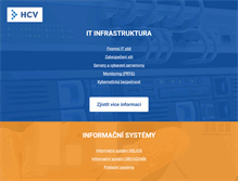 Tablet Screenshot of hcv.cz