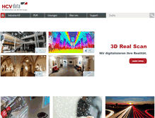Tablet Screenshot of hcv.de